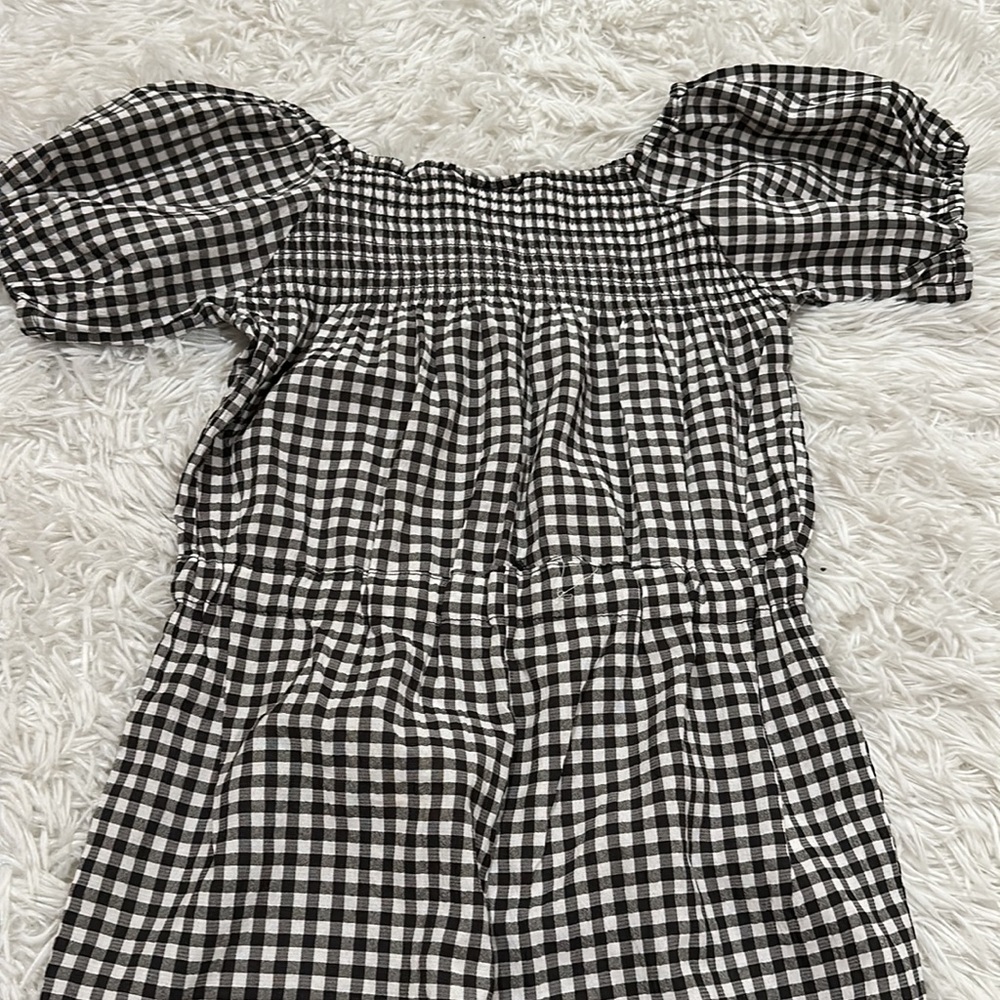 Kidpik Gingham Jumpsuit - Picture 5 of 6